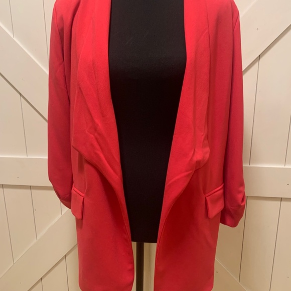 Hot Pink Blazer for Women - Size Small - Picture 4 of 6